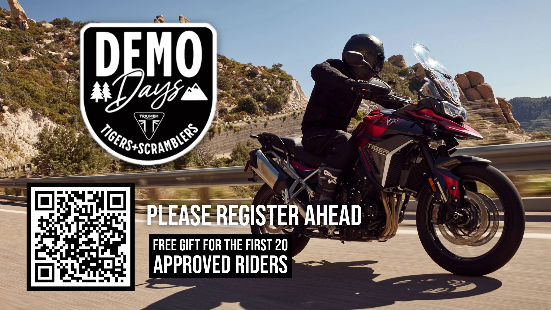 Triumph Demo Days | Tigers and Scramblers - August 7th and 8th